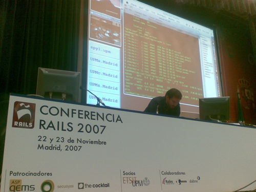 "Conferencia Rails 2007" "Conferencia Rails 2007"